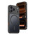 iPhone 18 Pro Cooling Magnetic Buckle Metal Shockproof Phone Case - Black