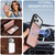 iPhone 18 Pro Cowhide Leather Texture RFID Detachable 2 in 1 Magnetic Vegan Leather Phone Case - Rose Gold