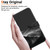 iPhone 18 Pro Crystal-Texture Painted Vegan Leather Phone Case - Misty Ink Mountain