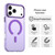 iPhone 18 Pro C-type Candy Magsafe PC Hybrid TPU Phone Case - Purple