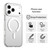 iPhone 18 Pro C-type Candy Magsafe PC Hybrid TPU Phone Case - White