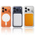 iPhone 18 Pro C-type MagSafe Clear Acrylic PC Hybrid TPU Phone Case - Transparent