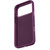 iPhone 18 Pro Denior Vintage Boho Embroidery Style Magnetic Protective Phone Case - Purple