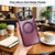 iPhone 18 Pro Dots Skin Feel Magnetic Phone Case with 360 Rotating Holder - Black