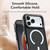 iPhone 18 Pro Dual Color Skin Feel Magnetic Phone Case - Light Blue