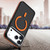iPhone 18 Pro Dual Color Skin Feel Magnetic Phone Case - Orange