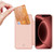 iPhone 18 Pro DUX DUCIS Skin Pro Series Flip Leather Phone Case - Rose Gold