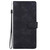 iPhone 18 Pro Ethnic Pattern Embossed Vegan Leather Phone Case - Black