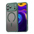 iPhone 18 Pro Fan Dun Series TPU Hybrid PC Frosted Magsafe Phone Case - Green