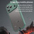 iPhone 18 Pro Fan Dun Series TPU Hybrid PC Frosted Phone Case - Green