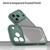 iPhone 18 Pro Fan Dun Series TPU Hybrid PC Frosted Phone Case - Green