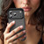 iPhone 18 Pro Fanying Series PC Hybrid TPU Translucent Frosted Phone Case - Translucent Black