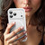 iPhone 18 Pro Fanying Series Precision Camera Hole PC Hybrid TPU Translucent Frosted Magnetic Phone Case - Matte White
