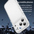 iPhone 18 Pro Fanying Series Precision Camera Hole PC Hybrid TPU Translucent Frosted Phone Case - Matte White