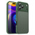iPhone 18 Pro Fanying Series Precision Camera Hole PC Hybrid TPU Translucent Frosted Phone Case - Olive Green