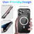 iPhone 18 Pro Four Corner Airbags MagSafe Magnetic Phone Case - Transparent