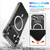 iPhone 18 Pro Four Corner Airbags MagSafe Magnetic Phone Case - Transparent