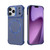 iPhone 18 Pro Frameless Half-Wrapped Carbon Fiber Texture PC Magnetic Phone Case - Blue