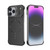 iPhone 18 Pro Frameless Half-Wrapped PC Magnetic Phone Case - Black