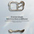 iPhone 18 Pro Frameless Metal Corner Pad Phone Case with Lens Film - Orange