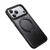 iPhone 18 Pro Frosted 360 Degree MagSafe Magnetic Holder Phone Case - Black