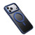 iPhone 18 Pro Frosted 360 Degree MagSafe Magnetic Holder Phone Case - Blue