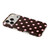 iPhone 18 Pro Full Coverage IMD Printed Retro Large Dots Pattern TPU Phone Case - Coffee