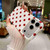 iPhone 18 Pro Full Coverage IMD Printed Retro Large Dots Pattern TPU Phone Case - White