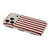 iPhone 18 Pro Full Coverage IMD Printed Vertical Stripes TPU Phone Case - Coffee