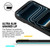 iPhone 18 Pro GEBEI Skin Feel Starry Dot Magnetic Phone Case - Black