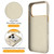 iPhone 18 Pro Gen1.5 Pivot Ring Holder TPU Hybrid PC Phone Case - Apricot