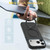 iPhone 18 Pro Gen1.5 Pivot Ring Holder TPU Hybrid PC Phone Case - Black