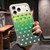 iPhone 18 Pro Gilded Star River Series Magnetic Phone Case - Green
