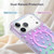 iPhone 18 Pro Gilded Star River Series Magnetic Phone Case - Green