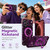 iPhone 18 Pro Glitter 360 Rotation Magnetic Holder Phone Case - Purple