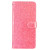 iPhone 18 Pro Glitter Powder Flip Leather Phone Case - Pink