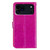 iPhone 18 Pro Glitter Powder Flip Leather Phone Case - Rose Red
