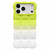 iPhone 18 Pro Gradient Cloud Square TPU Phone Case - Green White
