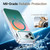 iPhone 18 Pro Gradient Discolor Lens Protector Kickstand Magnetic Phone Case - Green