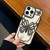 iPhone 18 Pro Hollow Butterfly Electroplating TPU Phone Case - Black