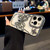 iPhone 18 Pro Hollow Butterfly Electroplating TPU Phone Case - Silver
