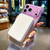 iPhone 18 Pro Ice Shell 360 Magnetic Holder Phone Case - Blue Purple