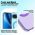 iPhone 18 Pro imak Candy Series Magnetic Shockproof Phone Case - Purple