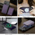 iPhone 18 Pro JEEHOOD J05 Business Magnetic Style RFID Leather Phone Case - Purple
