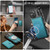 iPhone 18 Pro JEEHOOD J09 Buckle Card Bag MagSafe Magnetic Style RFID Leather Phone Case - Green