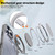 iPhone 18 Pro Kalebol 360-degree Rotating MagSafe Magnetic Holder Phone Case - Titanium Grey