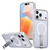 iPhone 18 Pro kalebol Honeycomb Cooling MagSafe Holder Phone Case - Frosted Transparent
