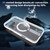 iPhone 18 Pro kalebol Honeycomb Cooling MagSafe Holder Phone Case - Frosted Transparent