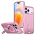 iPhone 18 Pro kalebol Honeycomb Cooling MagSafe Holder Phone Case - Pink