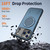 iPhone 18 Pro Kalebol Magnetic MagSafe Rotation Holder PC Phone Case - Blue